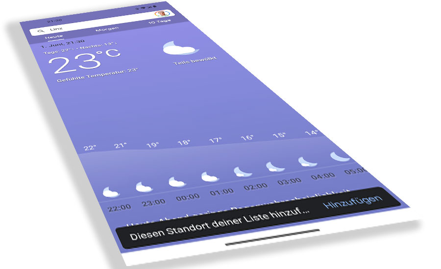 Google Wetter wird endlich eine eigenständige App