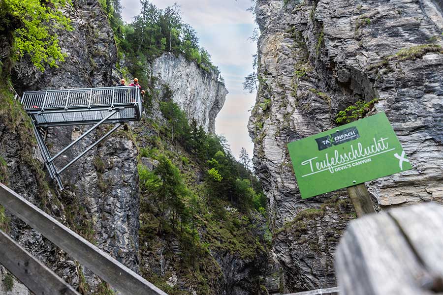 Ein absolutes Highlight unserer Alpenregion: Die Kitzlochklamm