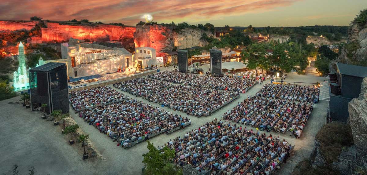 Großer Erfolg für Aida in der Oper im Steinbruch