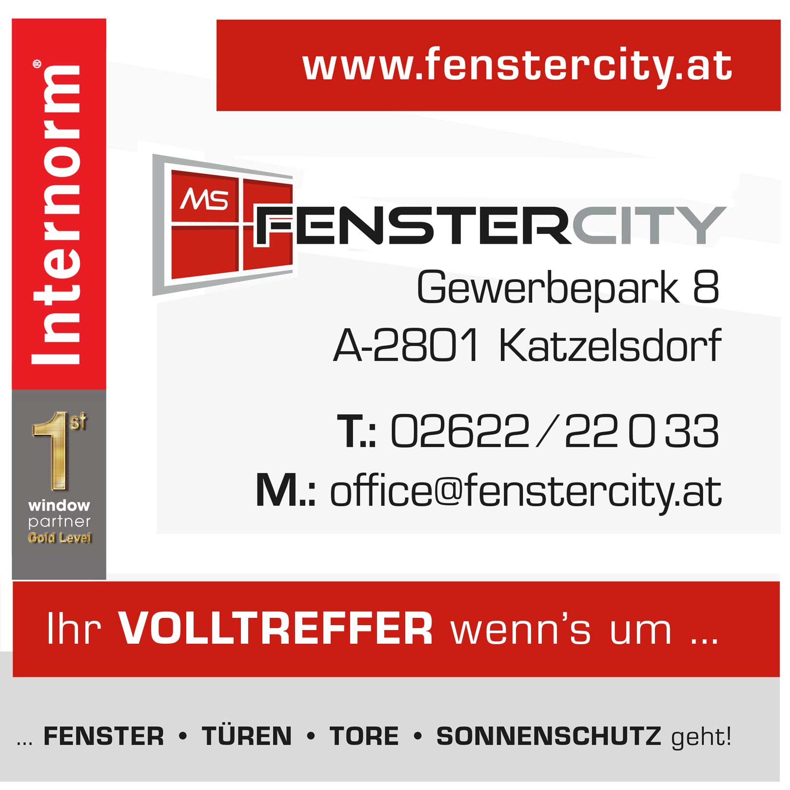 Fenstercity - Dein Partner rund um's Bauen