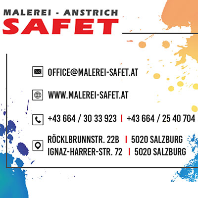 Malerei Safet – Ihr Maler in Salzburg