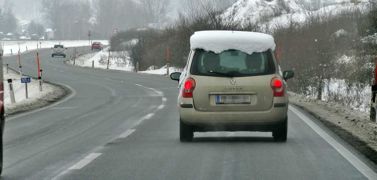 Rechtliche Tipps für Autofahrten im Winter