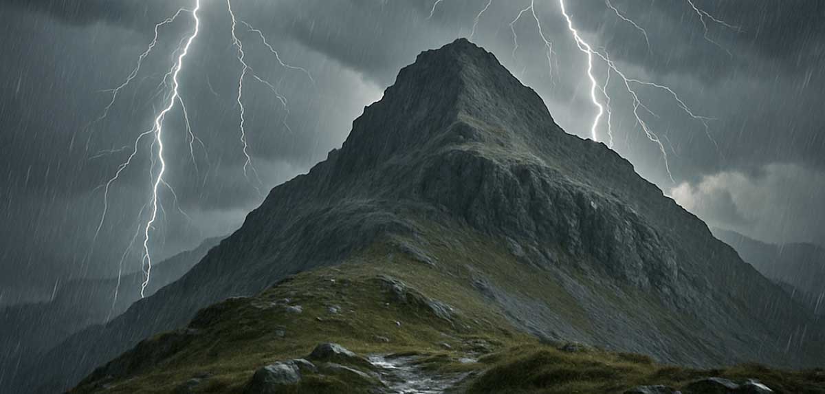 Risikominimierung bei Gewitter am Berg