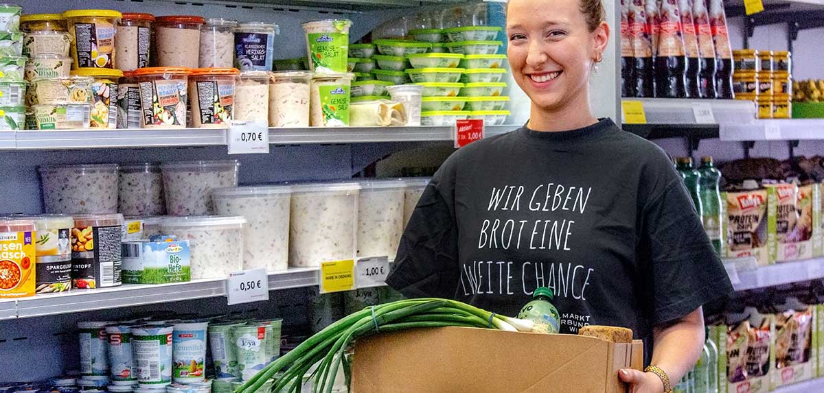 In Sozialmärkten werden die Grundnahrungsmittel knapp