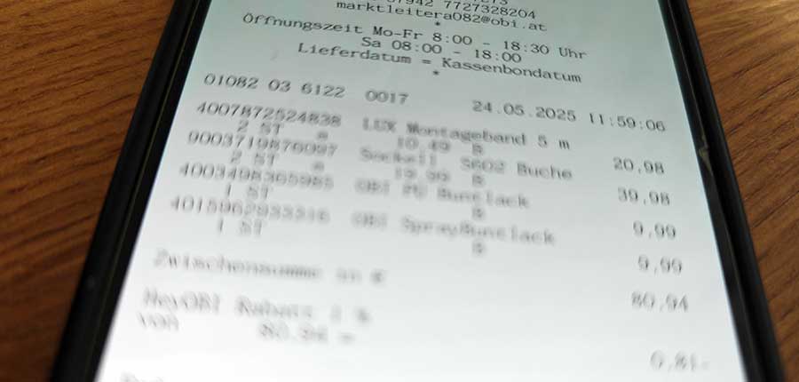 Digitaler Beleg kommt auf freiwilliger Basis, spürbare Entlastung für Handel und KMU