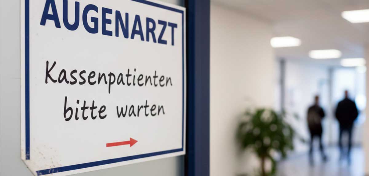 Kassenpatienten warten bis zu 13-mal länger auf Facharzttermin