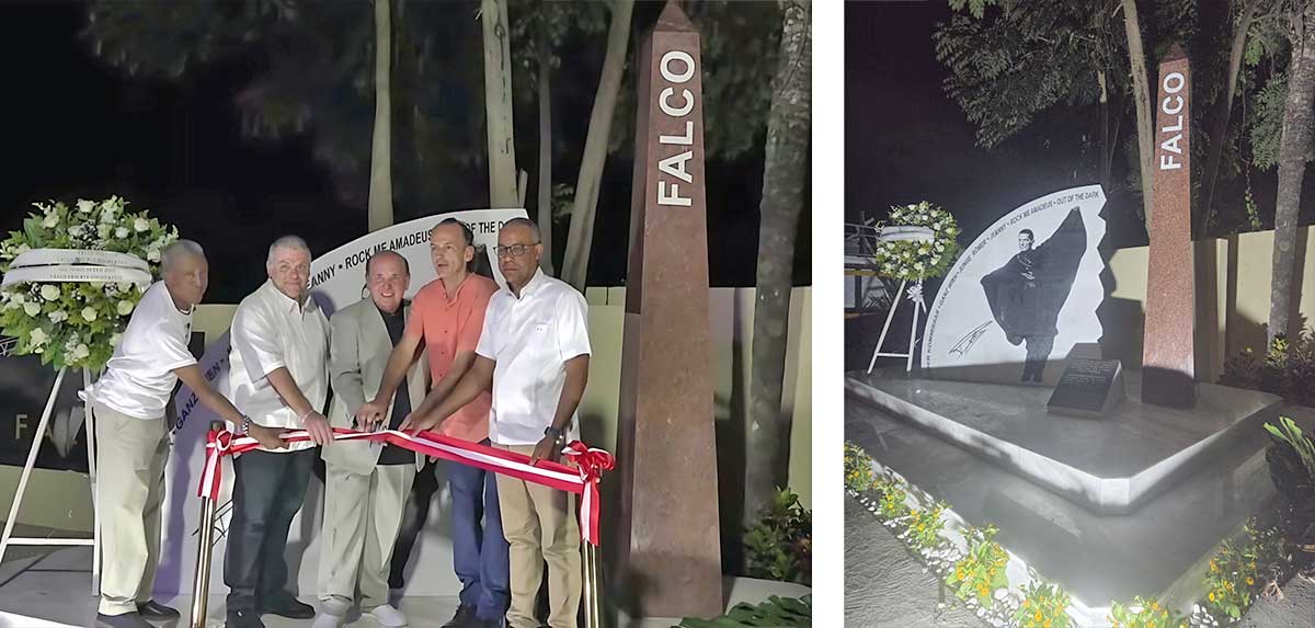 Falco-Memorial in Puerto Plata feierlich eröffnet