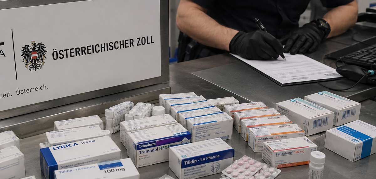 Illegale Medikamente werden für Österreichs Zoll zum wachsenden Problem
