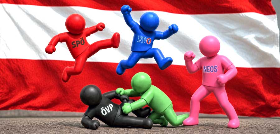 Österreichs Spaltung wird zur politischen Kampfzone